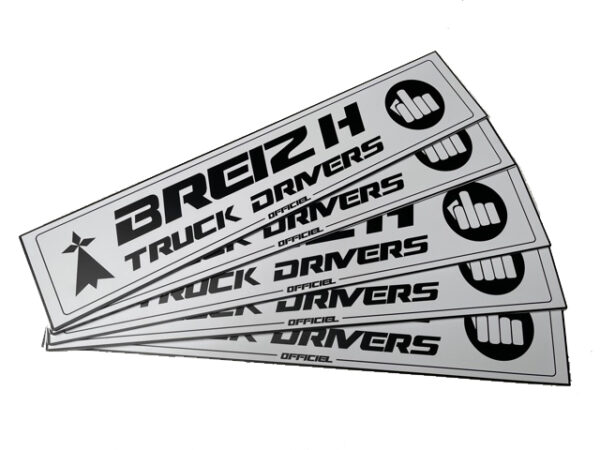 Plaque BTD Officiel Logo fuck